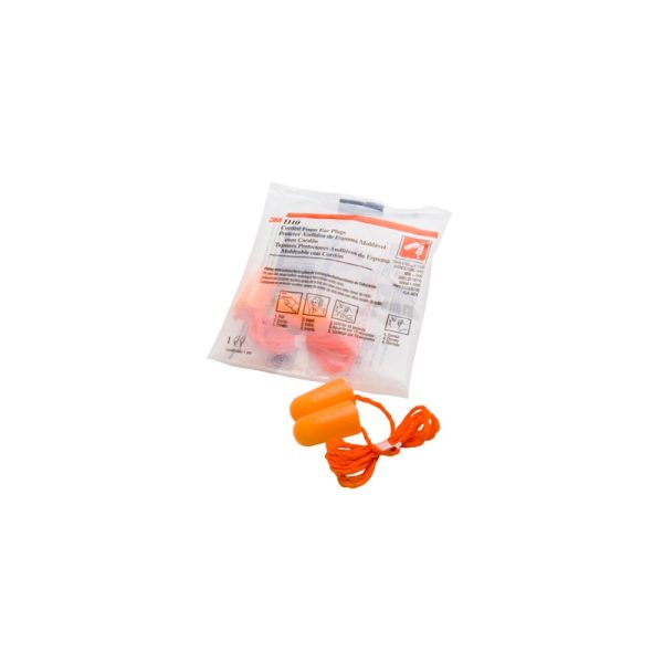 3M 1110 Corded Foam Ear Plugs
