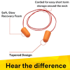 3M 1110 Corded Foam Ear Plugs