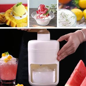 Manual Mini Ice Shaver Crusher