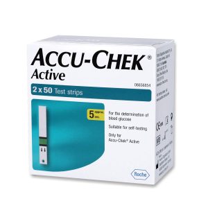 Accu chek Active Strips 2 x 50 Pack of 100