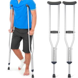 Adjustable Crutches for Adults 2Pcs