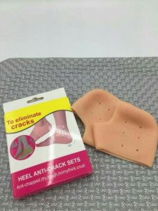 Anti Heel Crack Pads Protectors Set
