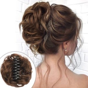 Clip Hair Bangs Natural Color