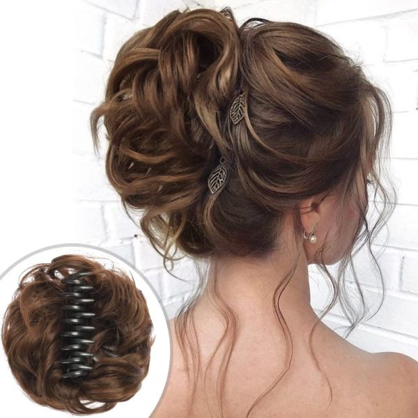 Clip Hair Bangs Natural Color