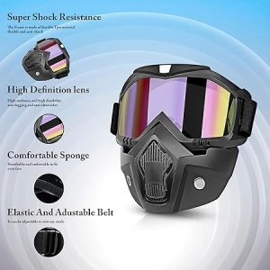 Helmet Mask for Bike Riders