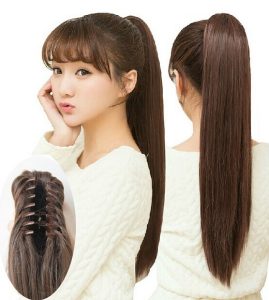 Long Claw Clip Ponytail Hair Extension
