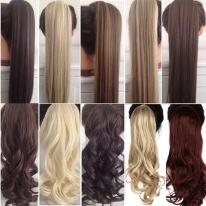 Long Claw Clip Ponytail Hair Extension