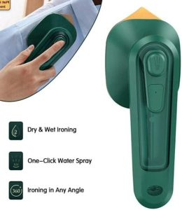 Mini portable Micro Steam Iron Wet Dry