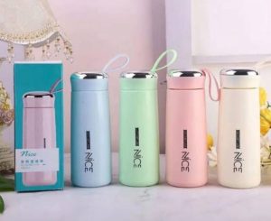 NICE 400ml Glass Water Bottle
