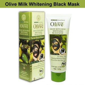 Olive Whitening Facial Black Charcoal Mask