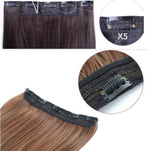 Pack of 2 Curly & Straight Hair Extensions