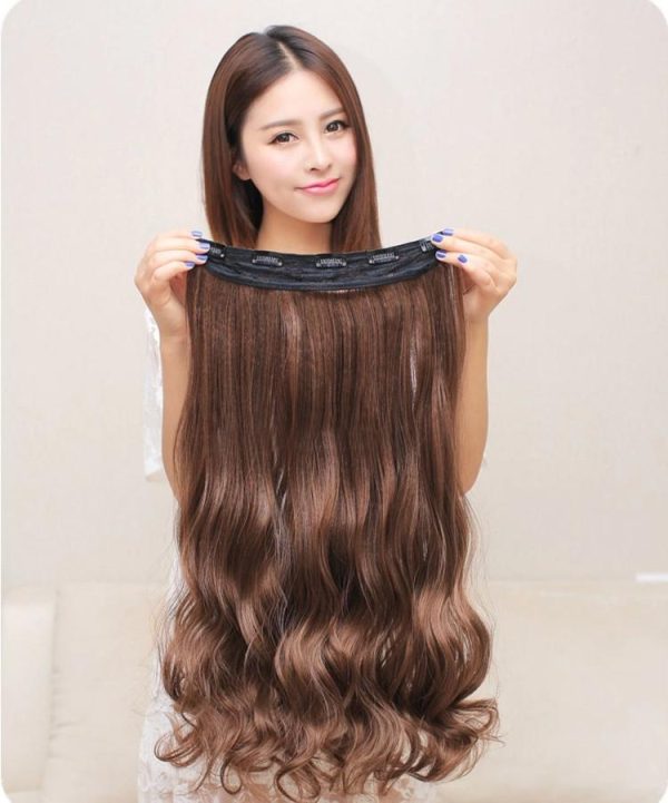Pack of 2 Curly & Straight Hair Extensions