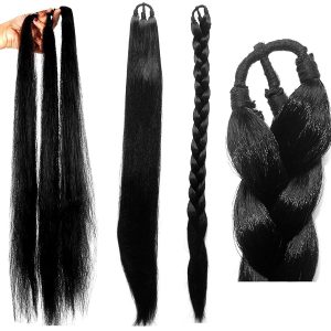 Straight Hair Extension Baal Choti