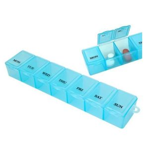 Weekly Tablet Pill Medicine Box