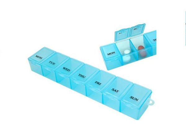 Weekly Tablet Pill Medicine Box