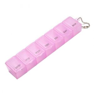 Weekly Tablet Pill Medicine Box
