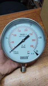Wika pressure gauge Dail 4 inch