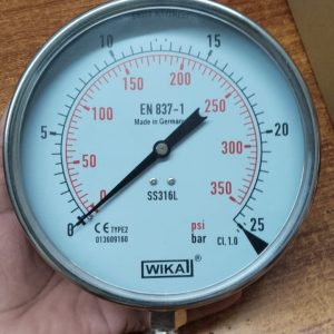 Wika pressure gauge Dail 4 inch
