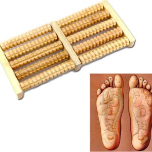 Wooden Roller Foot Massager