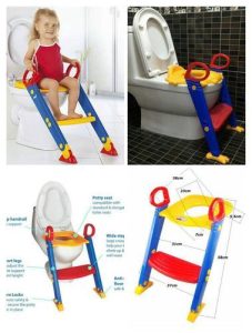 Baby Potty Training Toilet Seat Step Ladder