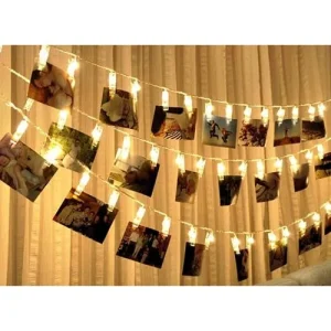 20 LED Photo Clip String Lights