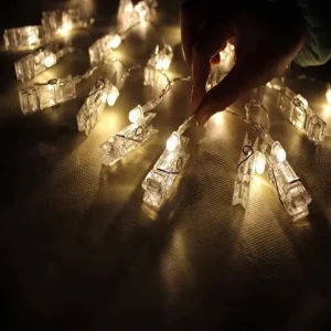 20 LED Photo Clip String Lights