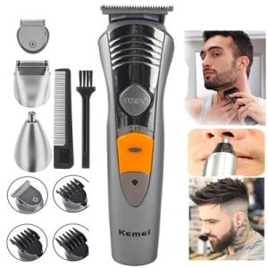 Kemei Rechargeable 7 in 1 Grooming Kit