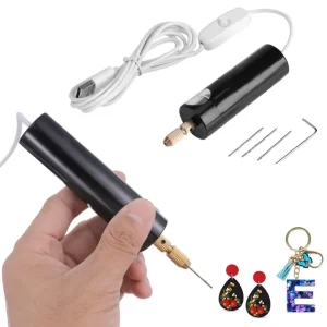 Mini Electric Drill Machine with 3 Bits