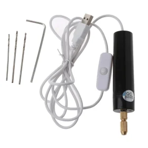 Mini Electric Drill Machine with 3 Bits