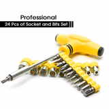 Pack of 2 Grip Wrench And Screwdriver Tool