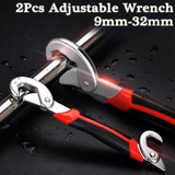 Pack of 2 Grip Wrench And Screwdriver Tool