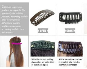 Pin 12Pcs Teeth Strong Grip Hair Clip