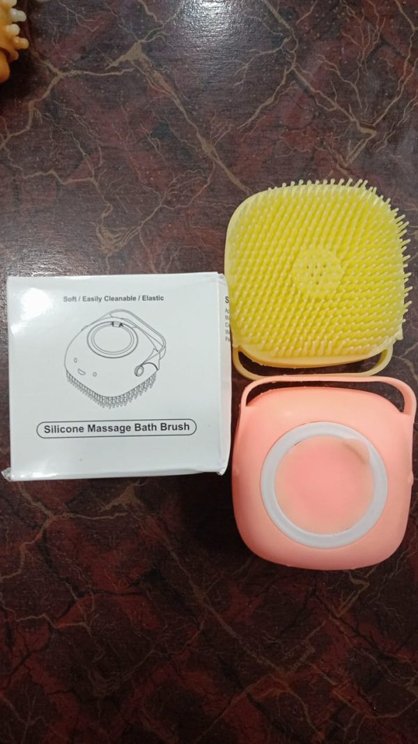 Sillicon Massage Bath Brush