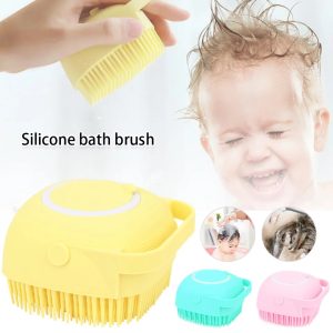 Sillicon Massage Bath Brush