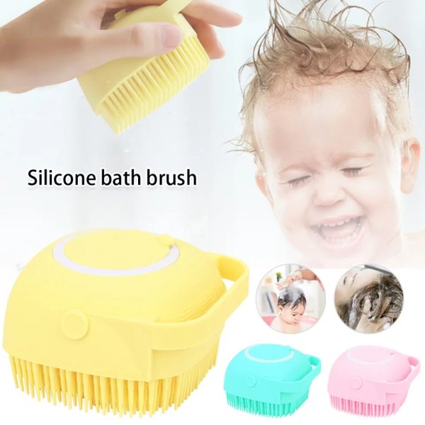 Sillicon Massage Bath Brush