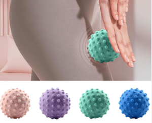 2 Pcs Exercise Balls Spike Massage Ball
