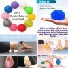 2 Pcs Exercise Balls Spike Massage Ball