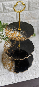 3 Tier Resin Cake Stand