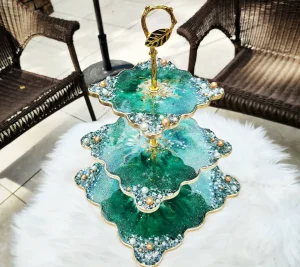 3 Tiered Square Cake Stand
