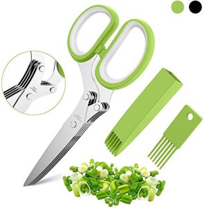 5 Layers Stainless Steel Kitchen Scissors