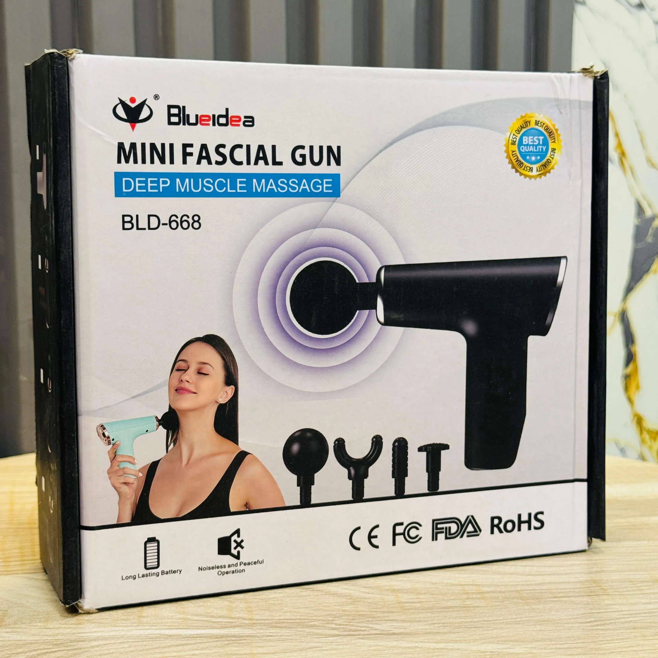Blueidea BLD 668 Mini Fascial Gun Massage