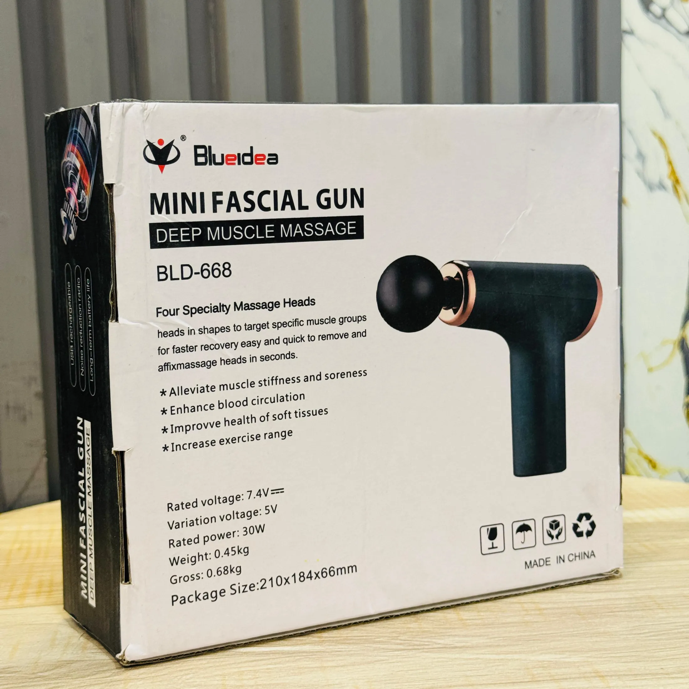 Blueidea BLD 668 Mini Fascial Gun Massage