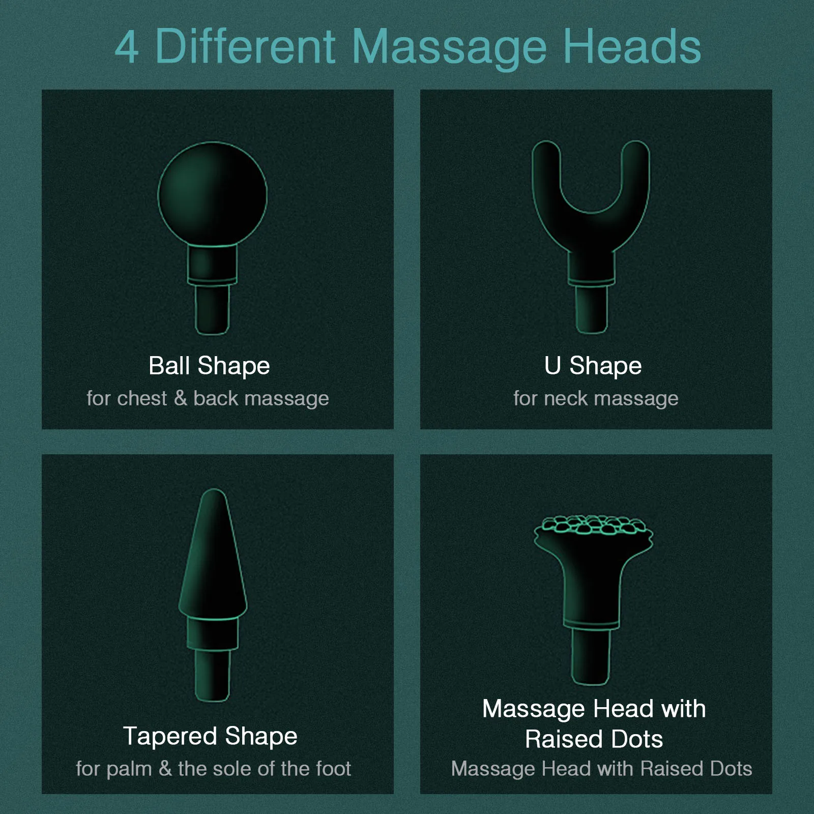 Blueidea Separable Vibrating Massager BLD638