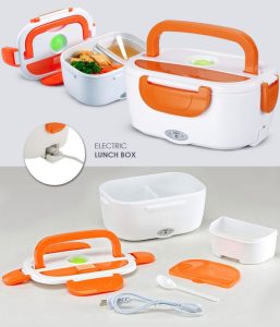 Electric Heating Lunch Box Multicolor