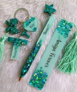 Resin Name Keychains Stylish and Customized for You