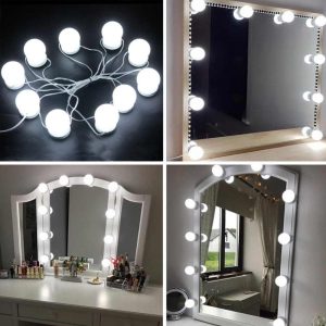Buy the Best Quality LED 10 Bulb Mirror Lights Vanity Mirror Kit in Pakistan at DayShop.pk. Most Affordable Price With Fast Shipping in All Over Pakistan