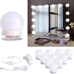 Buy the Best Quality LED 10 Bulb Mirror Lights Vanity Mirror Kit in Pakistan at DayShop.pk. Most Affordable Price With Fast Shipping in All Over Pakistan