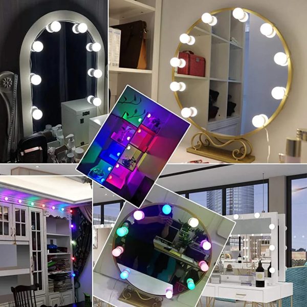 Buy the Best Quality LED 10 Bulb Mirror Lights Vanity Mirror Kit in Pakistan at DayShop.pk. Most Affordable Price With Fast Shipping in All Over Pakistan