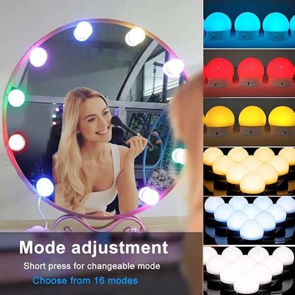 Buy the Best Quality LED 10 Bulb Mirror Lights Vanity Mirror Kit in Pakistan at DayShop.pk. Most Affordable Price With Fast Shipping in All Over Pakistan
