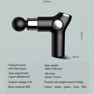 Mini Fascial Gun Portable Massager KH 515